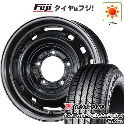 【新品】ジムニーシエラ/ジムニーノマド 夏タイヤ ホイール4本セット 225/70R16 ヨコハマ ジオランダー CV G058 シーエルリンク UNIONRIM TX 6J 16インチ(送料無料)|フジ スペシャルセレクション