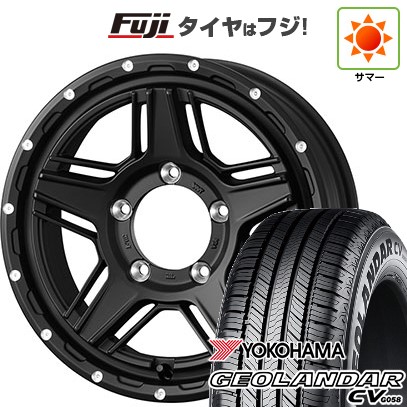 【新品】ジムニーシエラ/ジムニーノマド 夏タイヤ ホイール4本セット 195/80R15 ヨコハマ ジオランダー CV G058 WEDS ウェッズアドベンチャー マッドヴァンス 07 6J 15インチ(送料無料)
