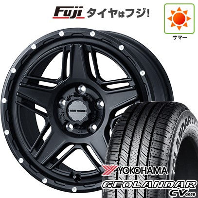 【新品】デリカD5 夏タイヤ ホイール4本セット 215/70R16 ヨコハマ ジオランダー CV G058 WEDS ウェッズアドベンチャー マッドヴァンス 07 7J 16インチ(送料無料)|フジ スペシャルセレクション