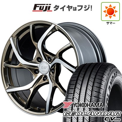 【新品国産車用5穴114.3】 夏タイヤ ホイール4本セット 225/55R19 ヨコハマ ジオランダー CV G058 RAYS レイズ VMF C-01 LIMITED EDITION 8J 19インチ(送料無料)|フジ スペシャルセレクション