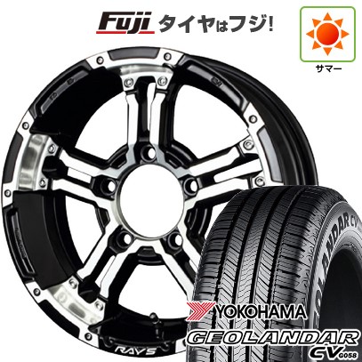 【新品】ジムニーシエラ/ジムニーノマド 夏タイヤ ホイール4本セット 215/70R16 ヨコハマ ジオランダー CV G058 RAYS レイズ デイトナ FDX-J 5.5J 16インチ(送料無料)