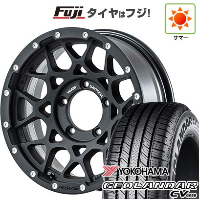 【新品】ジムニーシエラ/ジムニーノマド 夏タイヤ ホイール4本セット 215/70R16 ヨコハマ ジオランダー CV G058 RAYS レイズ デイトナ M8 6J 16インチ(送料無料)|フジ スペシャルセレクション