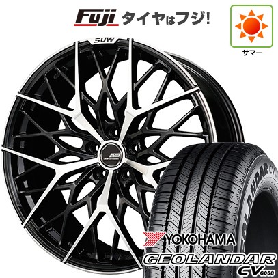 【新品国産車用5穴114.3】 夏タイヤ ホイール4本セット 235/55R20 ヨコハマ ジオランダー CV G058 クライメイト SUW アリアM5 8.5J 20インチ(送料無料)