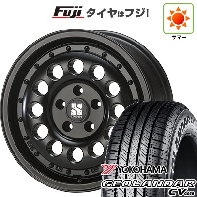 【新品】デリカD5 夏タイヤ ホイール4本セット 215/70R16 ヨコハマ ジオランダー CV G058 MLJ エクストリームJ ラギッド 6.5J 16インチ(送料無料)|フジ スペシャルセレクション