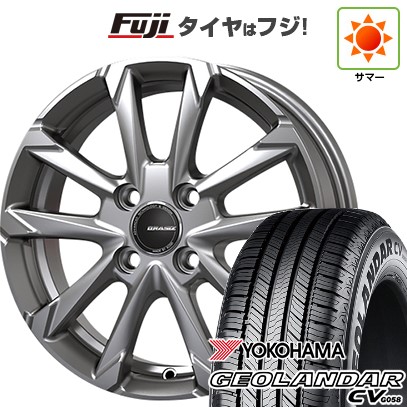【新品国産車用5穴114.3】 夏タイヤ ホイール4本セット 225/60R18 ヨコハマ ジオランダー CV G058 コーセイ クレイシズ GC36F 7.5J 18インチ(送料無料)