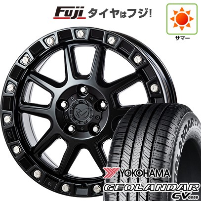 【新品国産車用5穴114.3】 夏タイヤ ホイール4本セット 225/60R18 ヨコハマ ジオランダー CV G058 トライスター MKW M205 JP Spec 8J 18インチ(送料無料)|フジ スペシャルセレクション