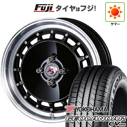 【新品】ライズ/ロッキー（ガソリン） 夏タイヤ ホイール4本セット 195/65R16 ヨコハマ ジオランダー CV G058 クリムソン RS DP CUPモノブロック 6.5J 16インチ(送料無料)