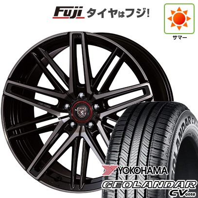 【新品国産車用5穴114.3】 夏タイヤ ホイール4本セット 235/55R20 ヨコハマ ジオランダー CV G058 クリムソン クラブリネア カッサーノ FF 8.5J 20インチ(送料無料)