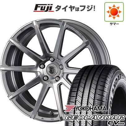 【新品国産車用5穴114.3】 夏タイヤ ホイール4本セット 225/60R18 ヨコハマ ジオランダー CV G058 クリムソン クラブリネア マルディーニ FF 8J 18インチ(送料無料)｜フジ スペシャルセレクション