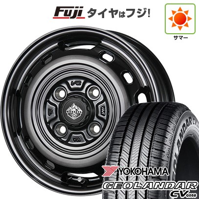 【新品 軽自動車】ハスラー デリカミニ(4WD) 夏タイヤ ホイール4本セット 165/60R15 ヨコハマ ジオランダー CV G058 トピー ランドフット XFG 数量限定 4.5J 15インチ(送料無料)