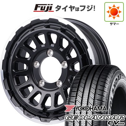 【新品】ジムニーシエラ/ジムニーノマド 夏タイヤ ホイール4本セット 225/70R16 ヨコハマ ジオランダー CV G058 シーエルリンク UNIONRIM HR 6J 16インチ(送料無料) 93,830円