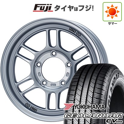 【新品】ジムニーシエラ/ジムニーノマド 夏タイヤ ホイール4本セット 215/70R16 ヨコハマ ジオランダー CV G058 ENKEI エンケイ ALLROAD RPT1 6J 16インチ(送料無料)