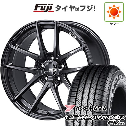 【新品国産車用5穴114.3】 夏タイヤ ホイール4本セット 235/55R20 ヨコハマ ジオランダー CV G058 SSR ライナー タイプ10モノブロック 8.5J 20インチ(送料無料)