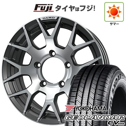 【新品】ジムニーシエラ/ジムニーノマド 夏タイヤ ホイール4本セット 215/70R16 ヨコハマ ジオランダー CV G058 ダムド リトルG 6J 16インチ(送料無料)｜フジ スペシャルセレクション 107,300円