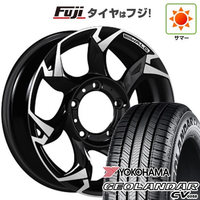 【新品】ジムニーシエラ/ジムニーノマド 夏タイヤ ホイール4本セット 215/70R16 ヨコハマ ジオランダー CV G058 WALD ヴァルド ボルサリノ V11-C SUV 5.5J 16インチ(送料無料)