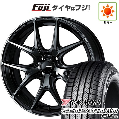 【新品 軽自動車】ハスラー デリカミニ(4WD) 夏タイヤ ホイール4本セット 165/60R15 ヨコハマ ジオランダー CV G058 WEDS ウェッズスポーツ SA-01R 5J 15インチ(送料無料)