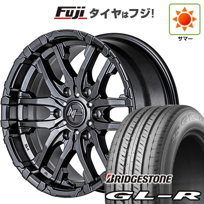 【新品】キャラバン 夏タイヤ ホイール4本セット 215/60R17 109/107R ブリヂストン GL-R MID WHEELS NITRO POWER M26 クロスファング 6.5J 17インチ(送料無料)