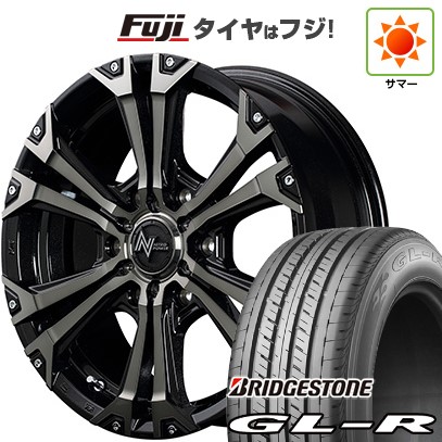 【新品】ハイエース200系 夏タイヤ ホイール4本セット 215/60R17 109/107R ブリヂストン GL-R MID WHEELS NITRO POWER ジャベリン 17インチ(送料無料)|フジ スペシャルセレクション