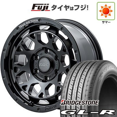 【新品】ハイエース200系 夏タイヤ ホイール4本セット 215/65R16 109/107R ブリヂストン GL-R RAYS レイズ デイトナ M9+ 6.5J 16インチ(送料無料)