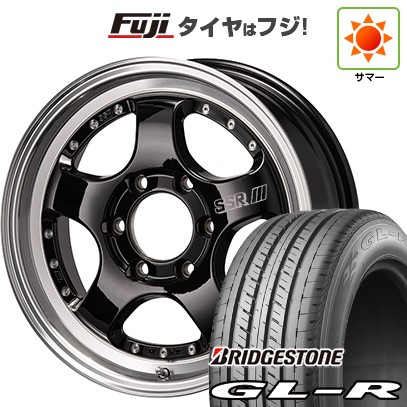 【新品】ハイエース200系 夏タイヤ ホイール4本セット 215/60R17 109/107R ブリヂストン GL-R SSR ディバイド SP1H 6.5J 17インチ(送料無料)