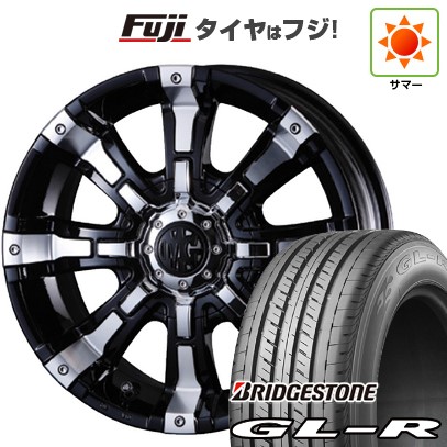 【新品】ハイエース200系 夏タイヤ ホイール4本セット 215/65R16 109/107R ブリヂストン GL-R クリムソン マーテルギア(MG) ビースト 7J 16インチ(送料無料)