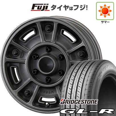 【新品】ハイエース200系 夏タイヤ ホイール4本セット 215/65R16 109/107R ブリヂストン GL-R クリムソン ディーン BJ メキシカン 6.5J 16インチ(送料無料)