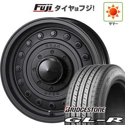 【新品】ハイエース200系 夏タイヤ ホイール4本セット 215/65R16 109/107R ブリヂストン GL-R クリムソン ディーン コロラド 6.5J 16インチ(送料無料)｜フジ スペシャルセレクション