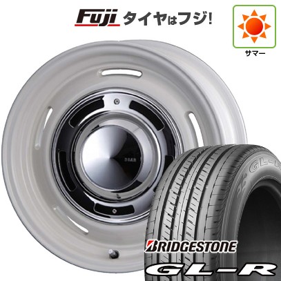 【新品】ハイエース200系 夏タイヤ ホイール4本セット 215/65R16 109/107R ブリヂストン GL-R クリムソン ディーン クロスカントリー 7J 16インチ(送料無料)｜フジ スペシャルセレクション