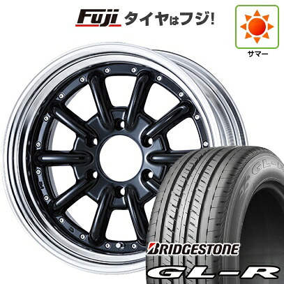 【新品】ハイエース200系 夏タイヤ ホイール4本セット 215/60R17 109/107R ブリヂストン GL-R エセックス ENCB 2P 17インチ(送料無料)