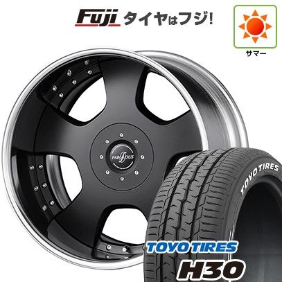 【新品】ハイエース200系 夏タイヤ ホイール4本セット 215/60R17 109/107R トーヨー H30 ファブレス プロファンド LD-5 2ピース 7J 17インチ(送料無料)｜フジ スペシャルセレクション