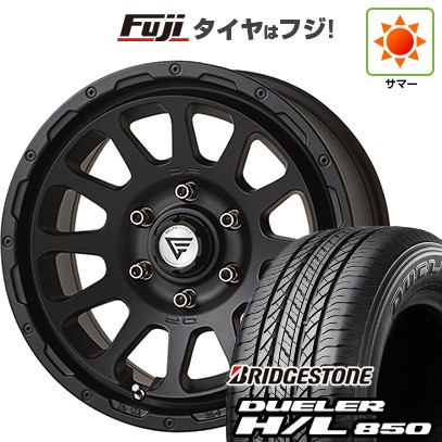 【新品】プラド/ハイラックス 夏タイヤ ホイール4本セット 265/65R17 ブリヂストン デューラー H/L850 デルタフォース オーバル 8J 17インチ(送料無料)｜フジ スペシャルセレクション