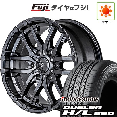 【新品】プラド/ハイラックス 夏タイヤ ホイール4本セット 265/65R17 ブリヂストン デューラー H/L850 MID WHEELS NITRO POWER M26 クロスファング 8J 17インチ(送料無料)