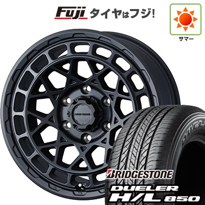 【新品】プラド/ハイラックス 夏タイヤ ホイール4本セット 265/65R17 ブリヂストン デューラー H/L850 WEDS ウェッズアドベンチャー マッドヴァンス X タイプM 8J 17インチ(送料無料)｜フジ スペシャルセレクション 113,450円