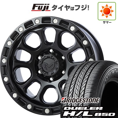 【新品】プラド/ハイラックス 夏タイヤ ホイール4本セット 265/65R17 ブリヂストン デューラー H/L850 トライスター MKW M204 JP Spec 8J 17インチ(送料無料)