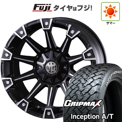 【新品】プラド 夏タイヤ ホイール4本セット 265/50R20 グリップマックス インセプション A/T RWL(限定2024年製) クリムソン マーテルギア(MG) モンスター 8.5J 20インチ(送料無料)｜フジ スペシャルセレクション
