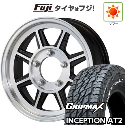 【新品】ジムニー 夏タイヤ ホイール4本セット 175/80R16 グリップマックス インセプション A/TII RWL(限定) ハヤシレーシング ハヤシストリート タイプSTJ 5.5J 16インチ(送料無料)