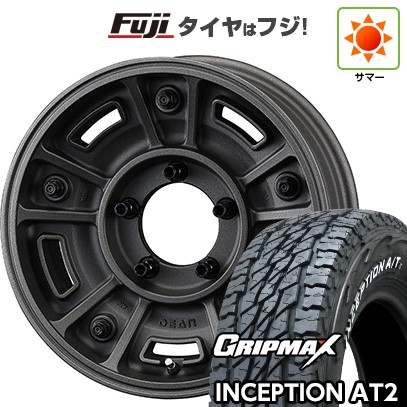 【新品】ジムニー 夏タイヤ ホイール4本セット 175/80R16 グリップマックス インセプション A/TII RWL(限定) クリムソン ディーン BJ メキシカン 5.5J 16インチ(送料無料)