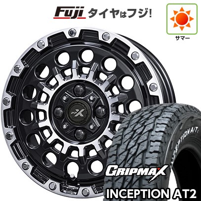 【新品 軽自動車】軽トラ 軽バン 夏タイヤ ホイール4本セット 145R12C 80/78N グリップマックス インセプション A/TII RWL(限定) 共豊 PPX GX14 3.5J 12インチ(送料無料)