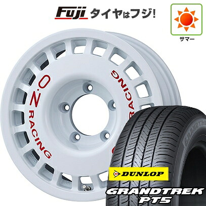 【新品】ジムニーシエラ/ジムニーノマド 夏タイヤ ホイール4本セット 215/70R16 ダンロップ グラントレック PT5 OZ ラリーレーシング 4X4 6J 16インチ(送料無料)｜フジ スペシャルセレクション