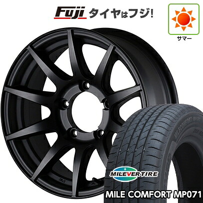 【新品】ジムニーシエラ/ジムニーノマド 夏タイヤ ホイール4本セット 215/65R16 ミレバー ミレコンフォート MP071(限定) ドゥオール CST ZERO-1 ハイパーXJ 6J 16インチ(送料無料)|フジ スペシャルセレクション