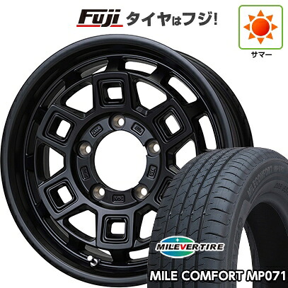 【新品】ジムニーシエラ/ジムニーノマド 夏タイヤ ホイール4本セット 215/65R16 ミレバー ミレコンフォート MP071(限定) ホットスタッフ マッドクロス アイヴァー 6J 16インチ(送料無料)|フジ スペシャルセレクション