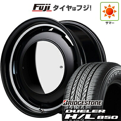 【新品】ジムニー 夏タイヤ ホイール4本セット 175/80R16 ブリヂストン デューラー H/L850 MID WHEELS ガルシア シスコ ムーン 5.5J 16インチ(送料無料)｜フジ スペシャルセレクション