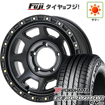 【新品】ジムニーシエラ/ジムニーノマド 夏タイヤ ホイール4本セット 215/65R16 ヨコハマ ジオランダー CV G058 MLJ エクストリームJ XJ07 6J 16インチ(送料無料)｜フジ スペシャルセレクション