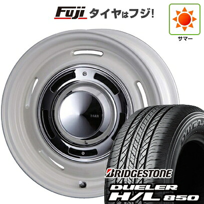 【新品】ジムニー 夏タイヤ ホイール4本セット 175/80R16 ブリヂストン デューラー H/L850 クリムソン ディーン クロスカントリー 5.5J 16インチ(送料無料)｜フジ スペシャルセレクション