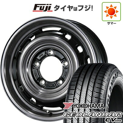 【新品】ジムニーシエラ/ジムニーノマド 夏タイヤ ホイール4本セット 215/65R16 ヨコハマ ジオランダー CV G058 トピー ランドフット XFG 数量限定 6J 16インチ(送料無料)｜フジ スペシャルセレクション