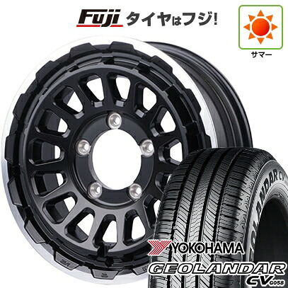 【新品】ジムニーシエラ/ジムニーノマド 夏タイヤ ホイール4本セット 215/65R16 ヨコハマ ジオランダー CV G058 シーエルリンク UNIONRIM HR 6J 16インチ(送料無料)|フジ スペシャルセレクション