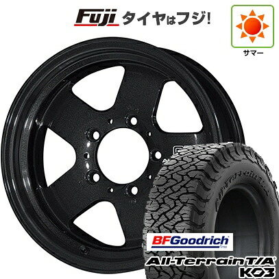【新品】ジムニーシエラ/ジムニーノマド 夏タイヤ ホイール4本セット 215/65R16 BFグッドリッチ オールテレーンT/A KO3 RBL ヨコハマ アドバンレーシング GT ヘビーデューティー for JIMNY 6J 16インチ(送料無料)｜フジ スペシャルセレクション