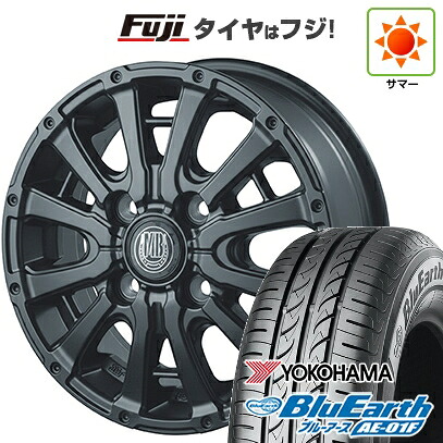 【新品 軽自動車】ソリオ ハスラー 夏タイヤ ホイール4本セット 165/70R14 ヨコハマ ブルーアース AE-01F インターミラノ MUD BAHN XR-600S 4.5J 14インチ(送料無料)｜フジ スペシャルセレクション