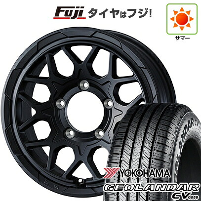 【新品】ジムニーシエラ/ジムニーノマド 夏タイヤ ホイール4本セット 215/65R16 ヨコハマ ジオランダー CV G058 WEDS ウェッズアドベンチャー スタットベルク2 6J 16インチ(送料無料)|フジ スペシャルセレクション