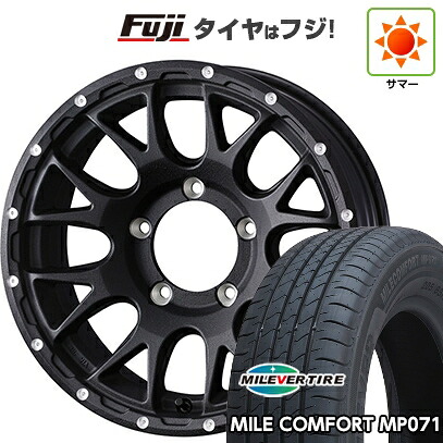 【新品】ジムニーシエラ/ジムニーノマド 夏タイヤ ホイール4本セット 215/65R16 ミレバー ミレコンフォート MP071(限定) WEDS ウェッズアドベンチャー マッドヴァンス 08 6J 16インチ(送料無料)|フジ スペシャルセレクション